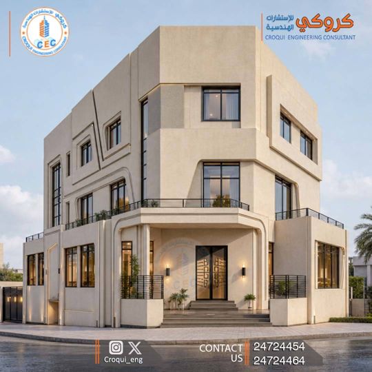 تصميم واجهة مشروع من كروكي 11